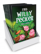Find Willy Pecker Adult Book Display