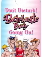 Don't disturb! Bachelorette party going on!